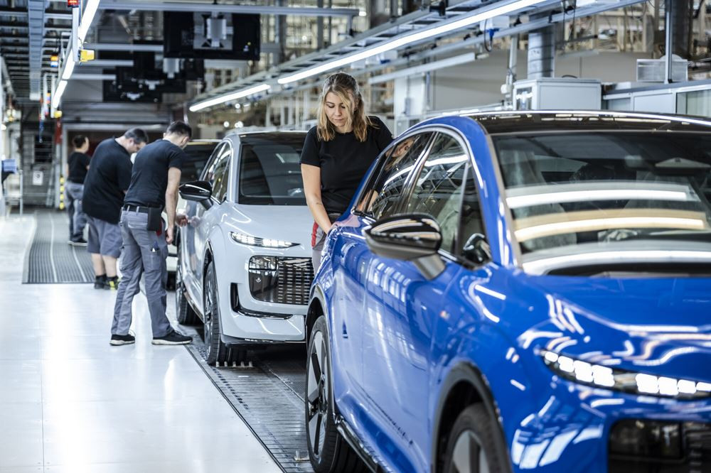 Le site Audi d'Ingolstadt assure la production de l'A2 e-tron électrique