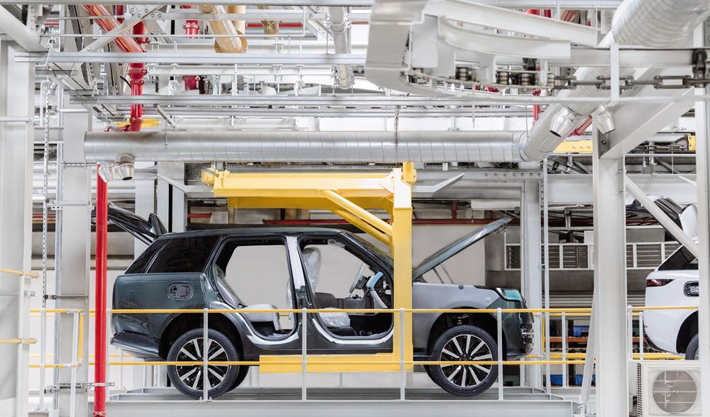 Le site JLR de Solihull assure la production du Range Rover Electric