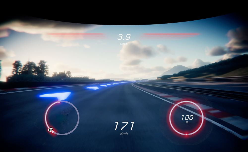 Le système d'exploitation Mercedes Benz est la base du concept d'affichage du concept AMG GT XX