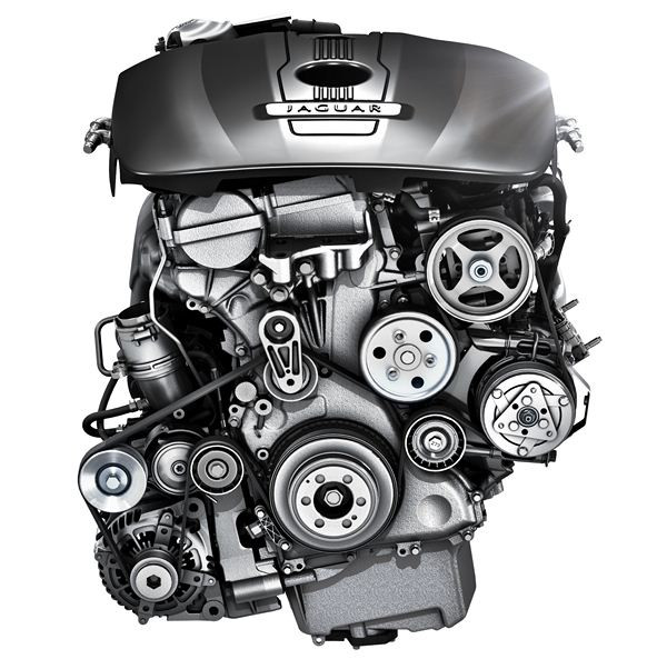 Un nouveau moteur Jaguar quatre cylindres en ligne à turbocompresseur de 2,0 litres