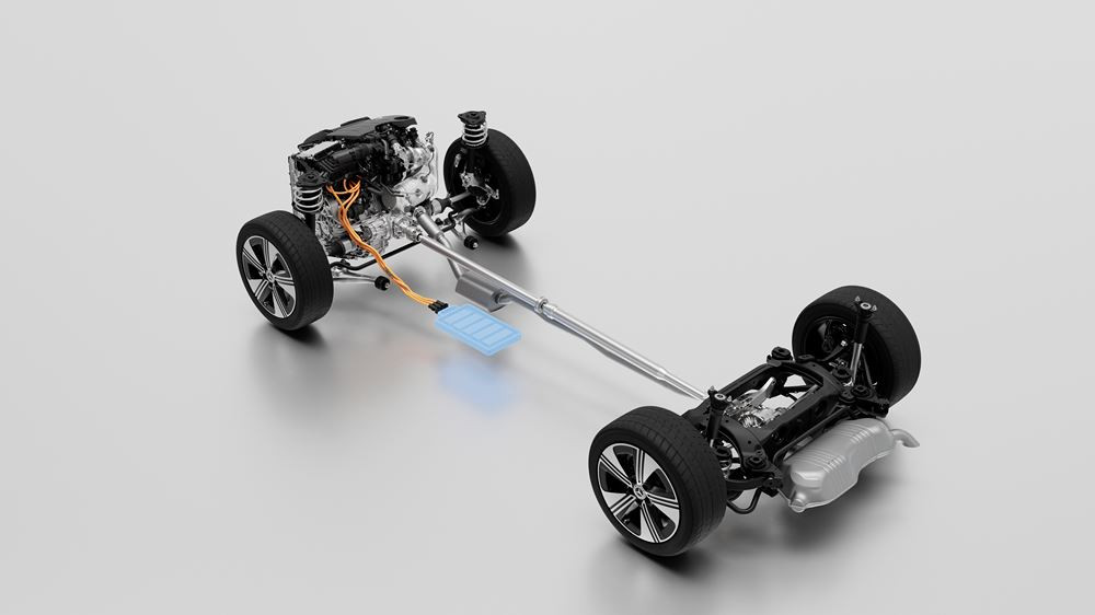 Une motorisation hybride 48 volts Mercedes capable de récupération d'énergie et de conduite électrique