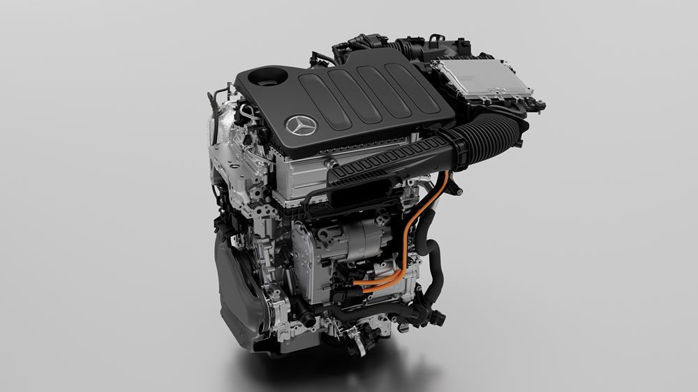 Une motorisation hybride 48 volts Mercedes capable de récupération d'énergie et de conduite électrique