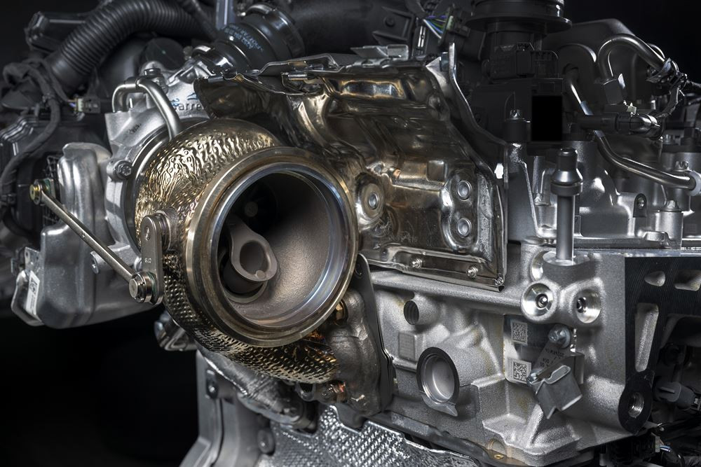 Une motorisation hybride 48 volts Mercedes capable de récupération d'énergie et de conduite électrique