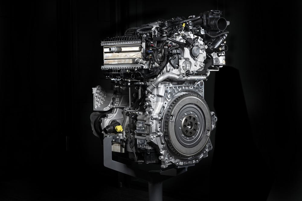 Une motorisation hybride 48 volts Mercedes capable de récupération d'énergie et de conduite électrique