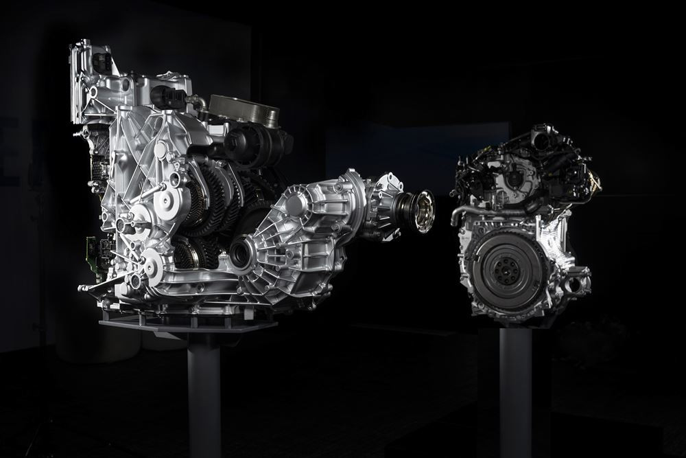 Une motorisation hybride 48 volts Mercedes capable de récupération d'énergie et de conduite électrique
