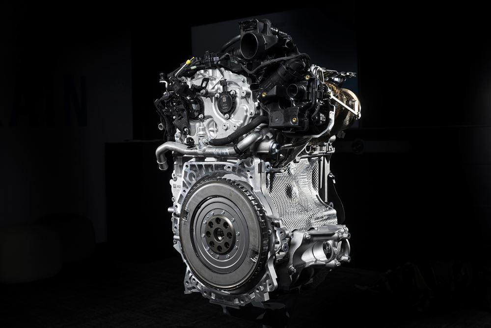Une motorisation hybride 48 volts Mercedes capable de récupération d'énergie et de conduite électrique