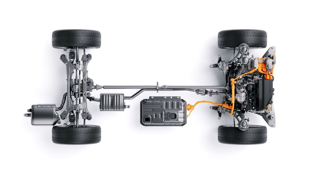 Le système hybride Hyundai de nouvelle génération intègre une transmission dotée de deux moteurs électriques