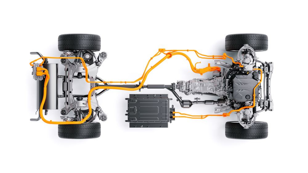 Le système hybride Hyundai de nouvelle génération intègre une transmission dotée de deux moteurs électriques