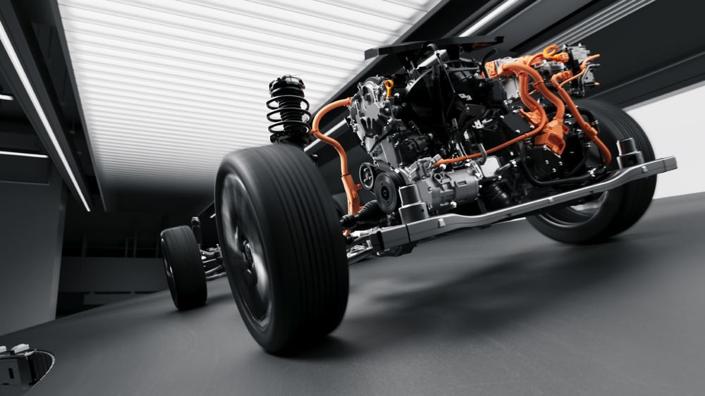 Le système hybride Hyundai de nouvelle génération intègre une transmission dotée de deux moteurs électriques
