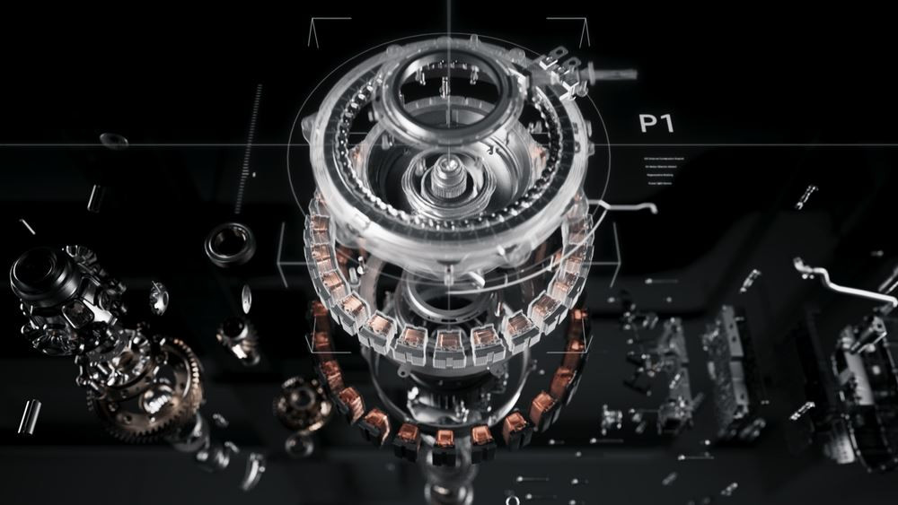 Le système hybride Hyundai de nouvelle génération intègre une transmission dotée de deux moteurs électriques