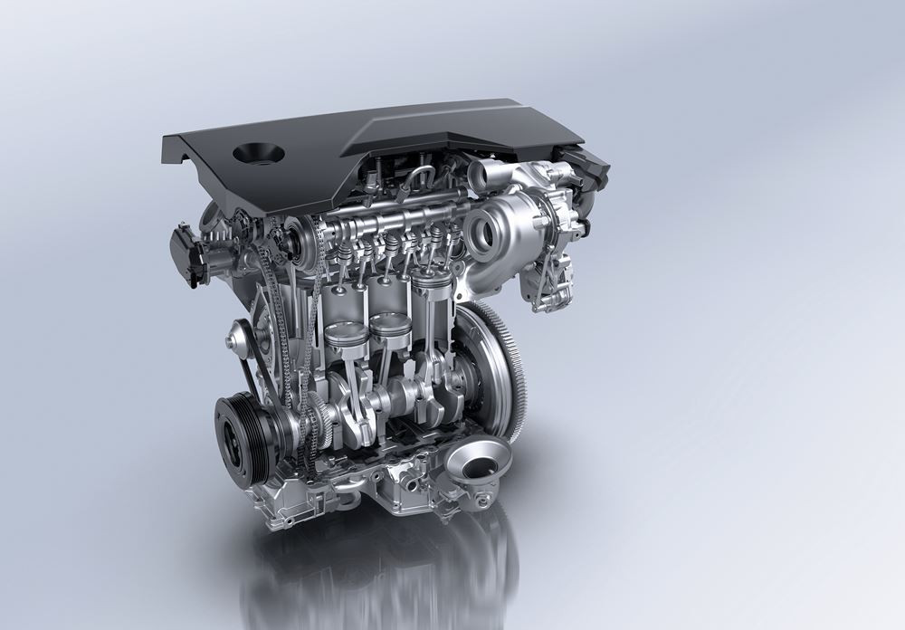 Le moteur essence Peugeot Turbo 100 adopte une chaîne de distribution