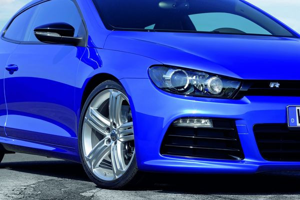 Première mondiale du Scirocco R sur le Nürburgring