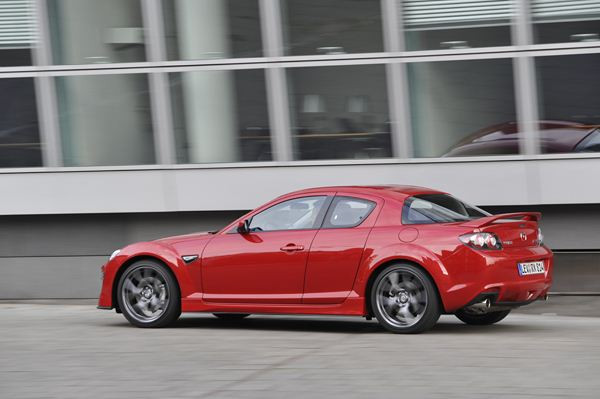 La version restylée du Mazda RX-8 commercialisée en France