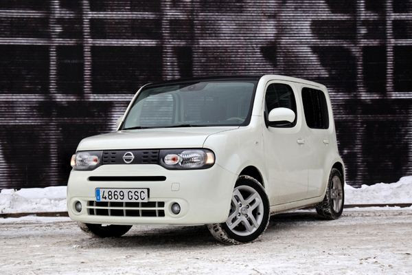 La troisième génération du Nissan Cube commercialisée en France