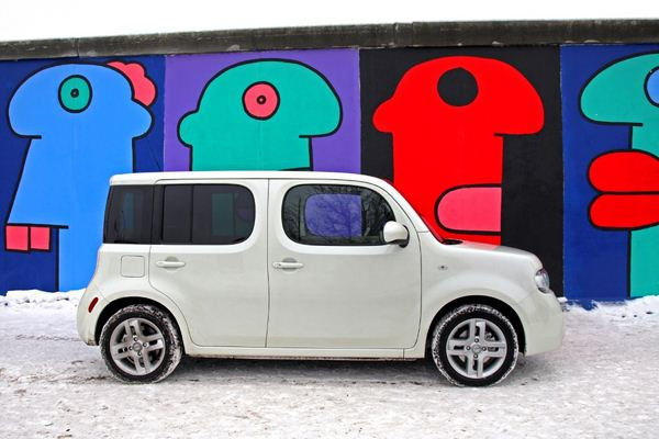 La troisième génération du Nissan Cube commercialisée en France