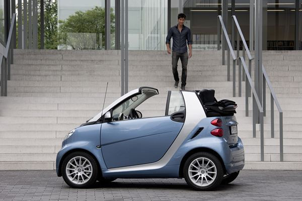 La Smart Fortwo Cabriolet restylée commercialisée à partir de 13 750 euros