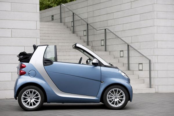 La Smart Fortwo Cabriolet restylée commercialisée à partir de 13 750 euros