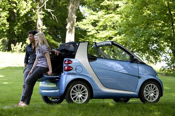 La Smart Fortwo Cabriolet restylée commercialisée à partir de 13 750 euros