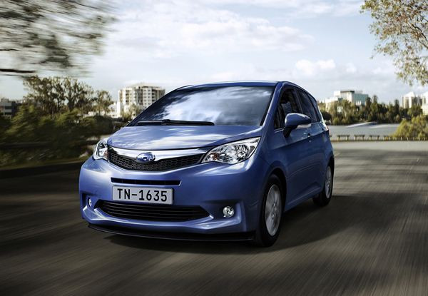 Subaru lance son minispace Trezia