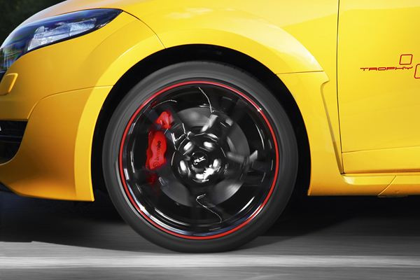 Une Renault Mégane R.S. Trophy dotée de 265 ch