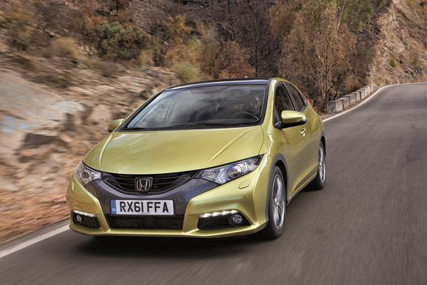 La nouvelle Honda Civic cinq portes commercialisée à partir de 19 100 euros