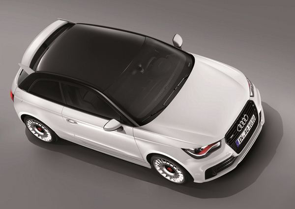 Une Audi A1 quattro dotée de 256 ch