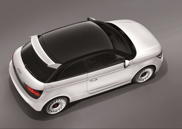 Une Audi A1 quattro dotée de 256 ch
