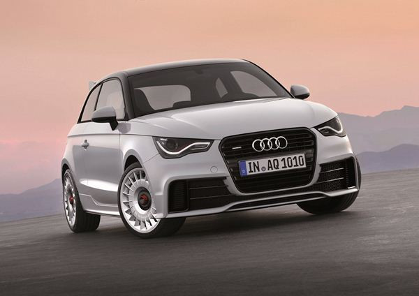 Une Audi A1 quattro dotée de 256 ch