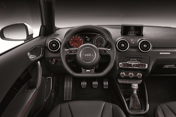 Une Audi A1 quattro dotée de 256 ch