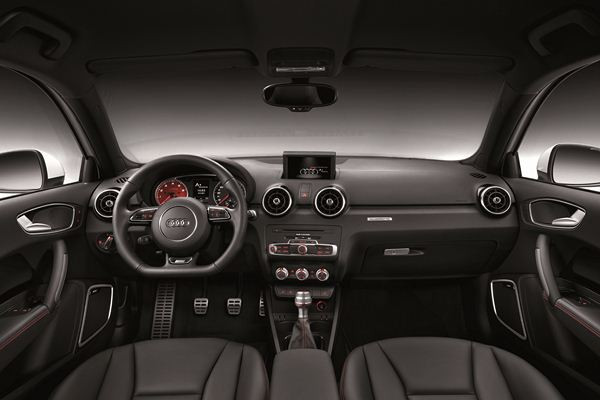 Une Audi A1 quattro dotée de 256 ch