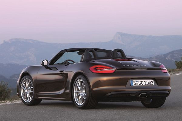 Le nouveau Porsche Boxster en approche