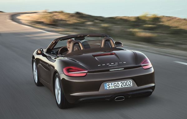 Le nouveau Porsche Boxster en approche