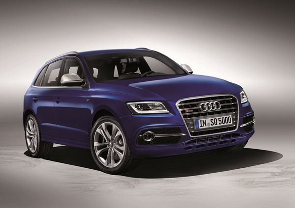 Un Audi SQ5 diesel biturbo de 313 ch commercialisé début 2013