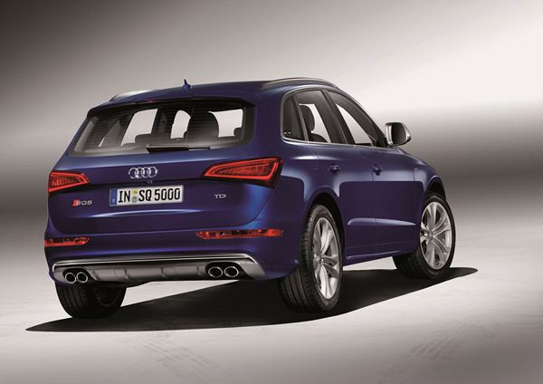Un Audi SQ5 diesel biturbo de 313 ch commercialisé début 2013