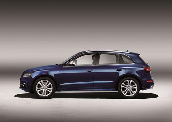 Un Audi SQ5 diesel biturbo de 313 ch commercialisé début 2013