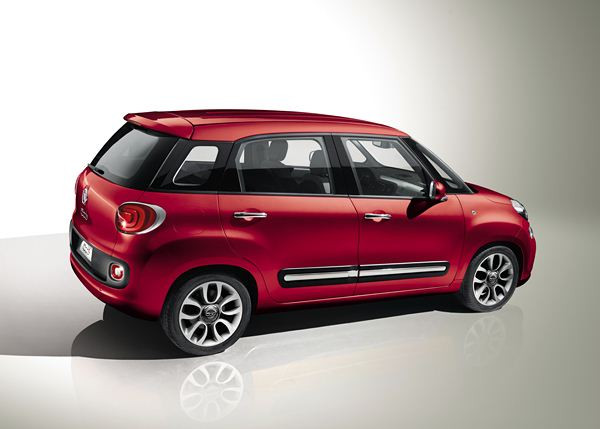 La Fiat 500L en version Large à partir de 15 500 euros