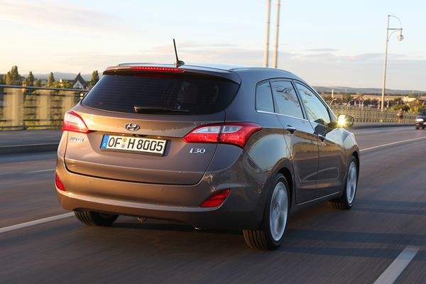 La Hyundai i 30 disponible en break avec un coffre de 528 litres