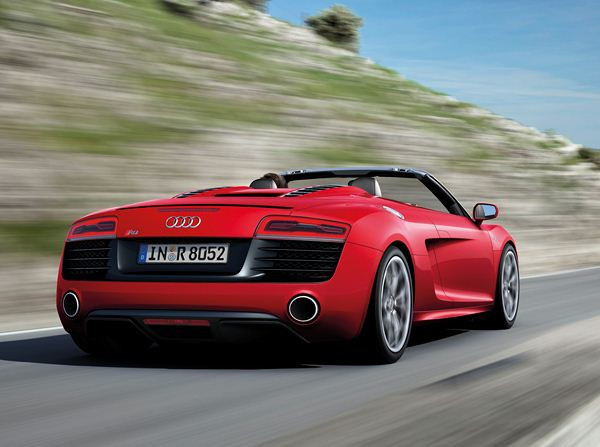 L'Audi R8 Spyder haute performance s'offre un lifting