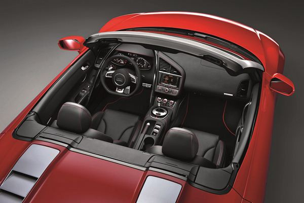 L'Audi R8 Spyder haute performance s'offre un lifting