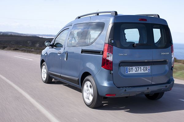 Le combispace cinq places Dacia Dokker commercialisé à partir de 9 400 euros