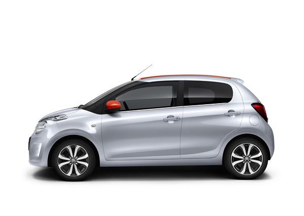 Une nouvelle Citroën C1 à la face avant souriante