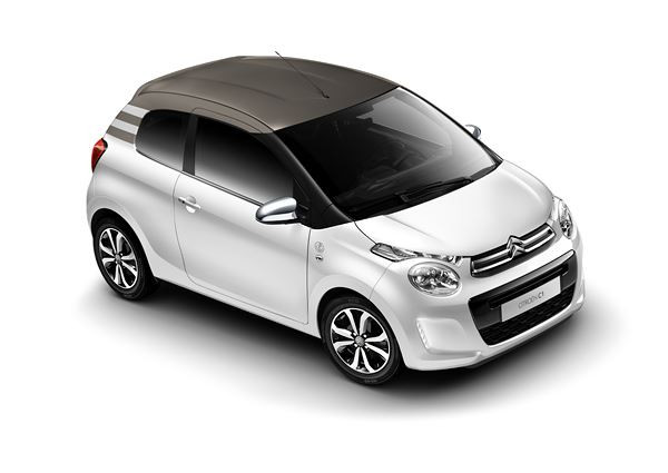 Une nouvelle Citroën C1 à la face avant souriante