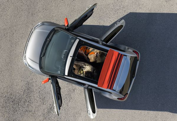 Une nouvelle Citroën C1 à la face avant souriante