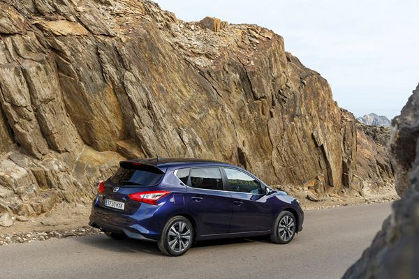 La berline compacte Nissan Pulsar s'inspire du crossover Qashqai