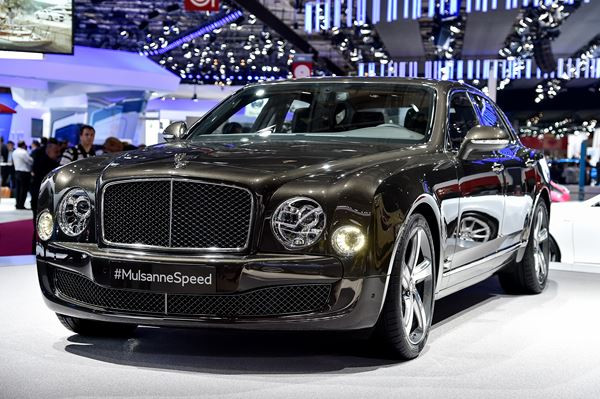 La nouvelle Bentley Mulsanne Speed libère jusqu'à 1 100 Nm de couple