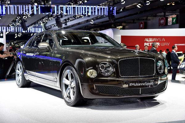 La nouvelle Bentley Mulsanne Speed libère jusqu'à 1 100 Nm de couple