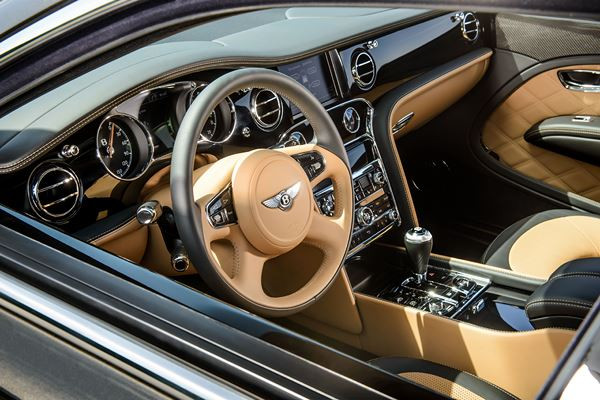 La nouvelle Bentley Mulsanne Speed libère jusqu'à 1 100 Nm de couple