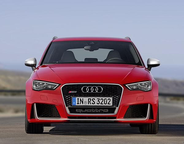 La déclinaison RS de l'Audi A3 Sportback développe 367 ch