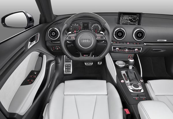 La déclinaison RS de l'Audi A3 Sportback développe 367 ch