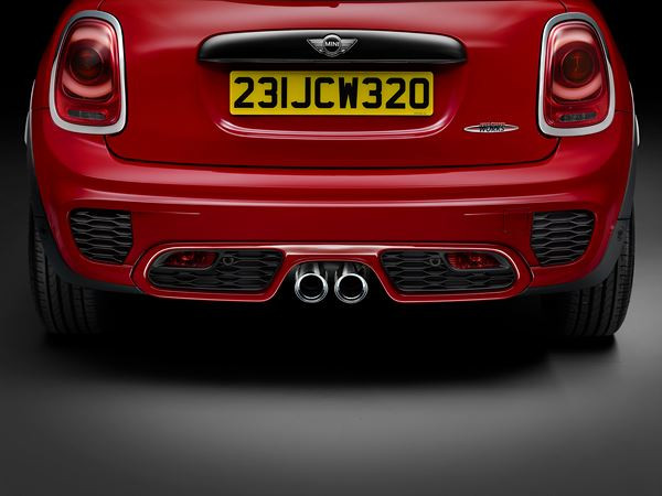 La nouvelle Mini John Cooper Works sur la ligne de départ